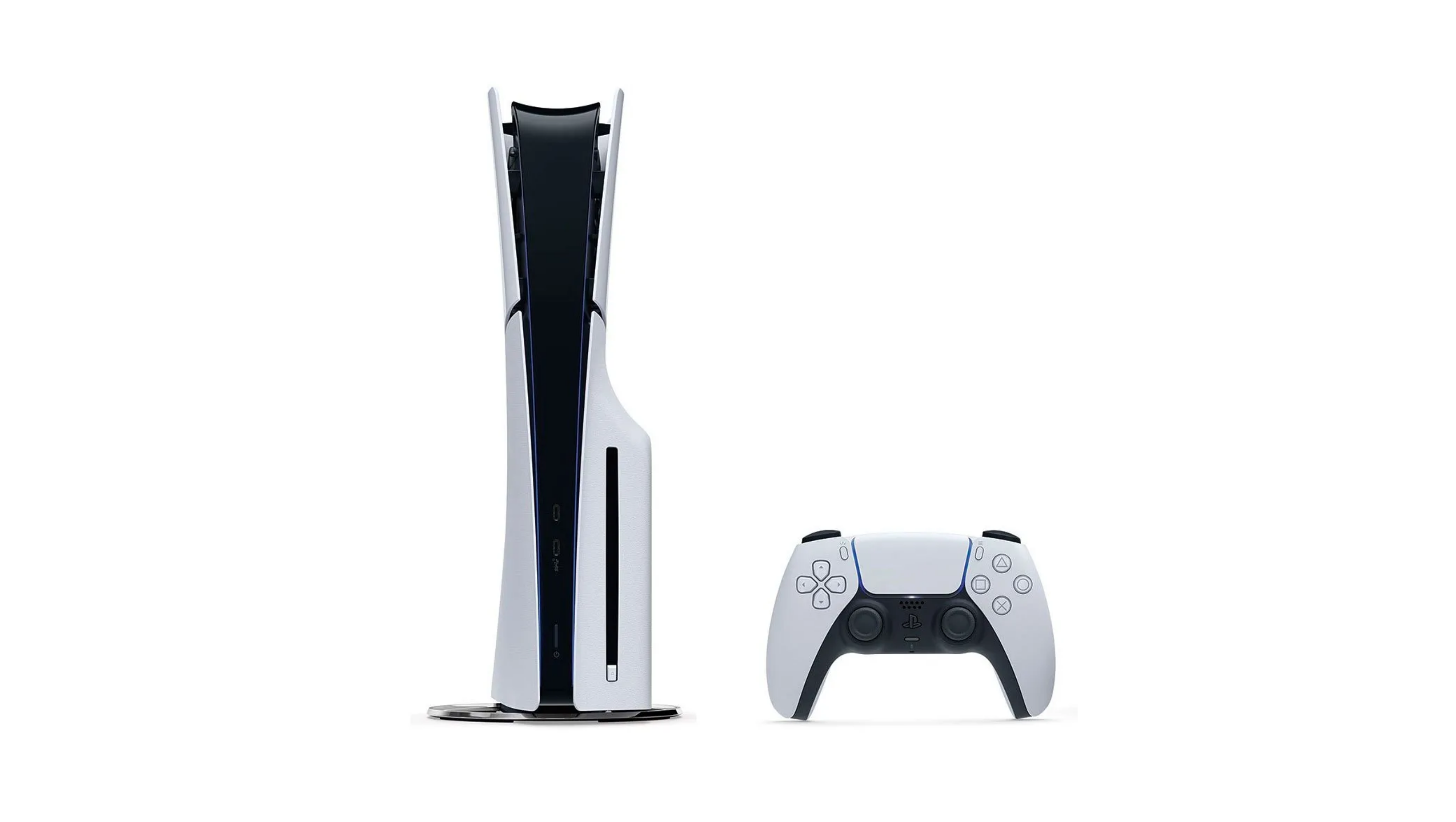 PlayStation 5 Slim Console with Detachable Ultra HD Blu-ray Disc Drive